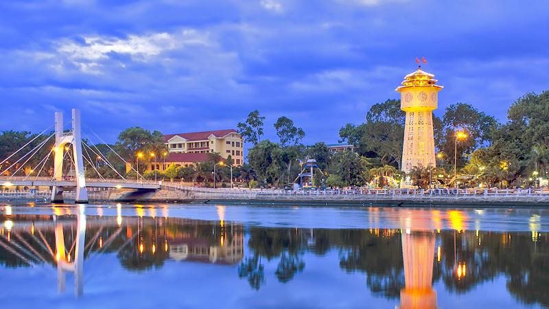 Tháp nước Phan Thiết biểu tượng 90 năm tuổi của tỉnh Bình Thuận