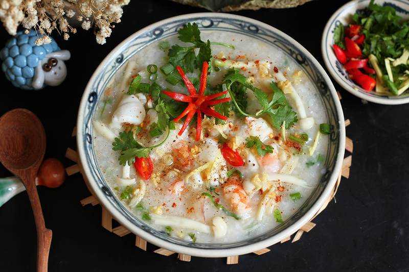 Cháo hải sản