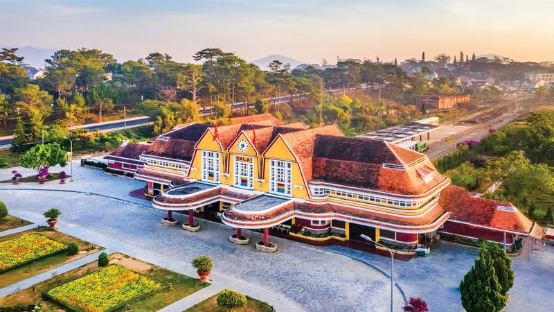 Ga Đà Lạt: Điểm check-in không thể bỏ qua tại thành phố ngàn hoa