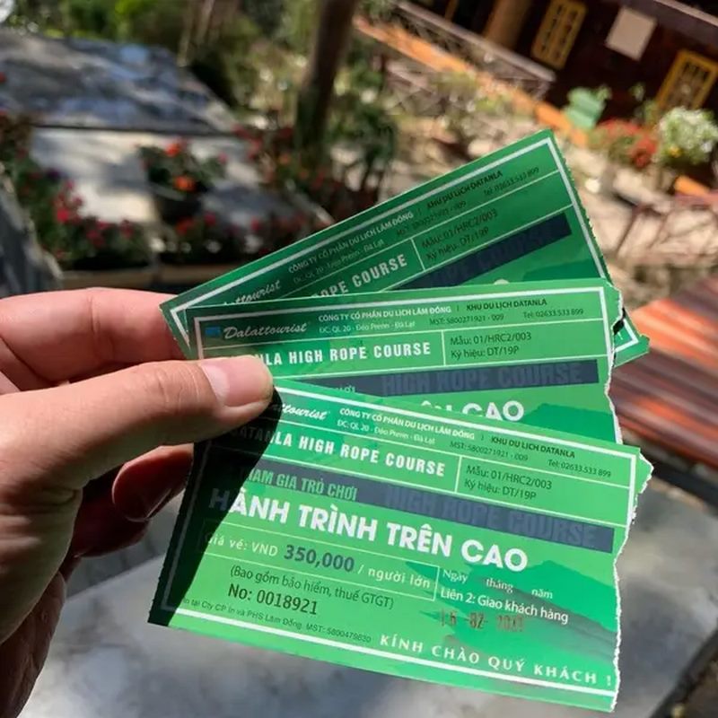 Mua vé để chinh phục những trò chơi cảm giác mạnh tại khu du lịch. @internet