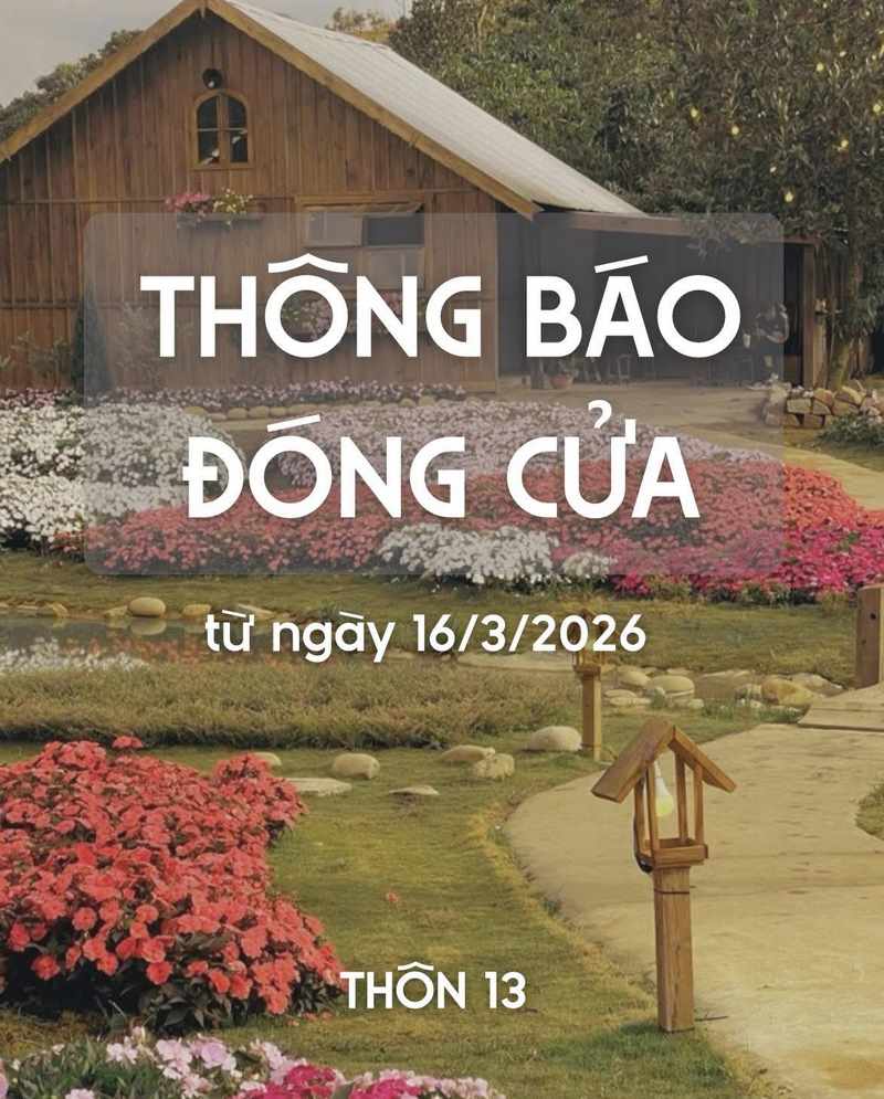 Thông 13 thông báo đóng của lần 2