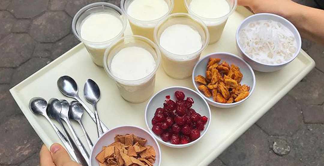 Sữa chua trân châu - món tráng miệng từ Hạ Long