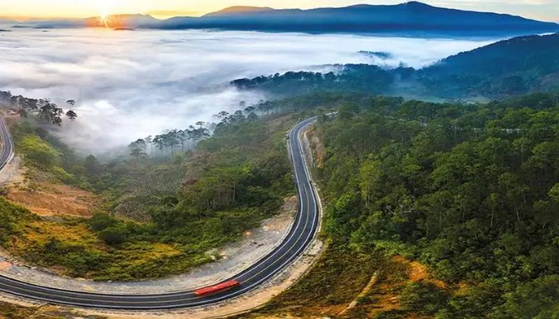 Địa chỉ và lộ trình di chuyển đến đèo Tà Nung Đà Lạt đơn giản vô cùng thuận tiện (Ảnh: Sưu tầm)