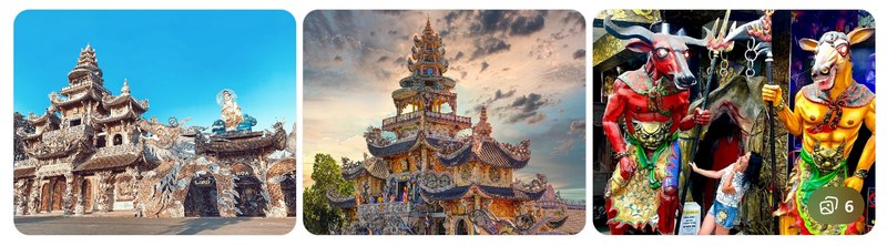 Chùa Linh Phước – Kiệt tác kiến trúc ve chai độc nhất