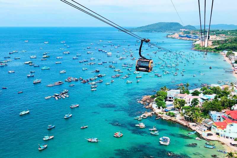 đi cáp treo đến quần đảo an thới