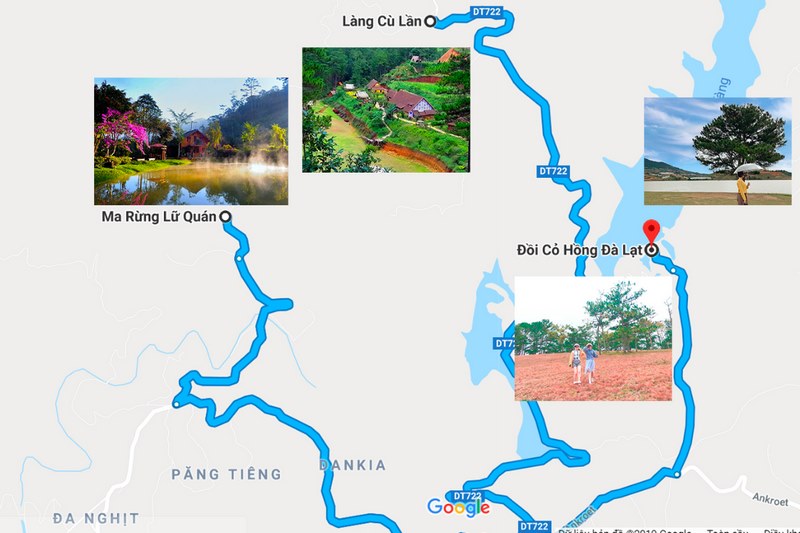 Vị trí Làng Cù Lần