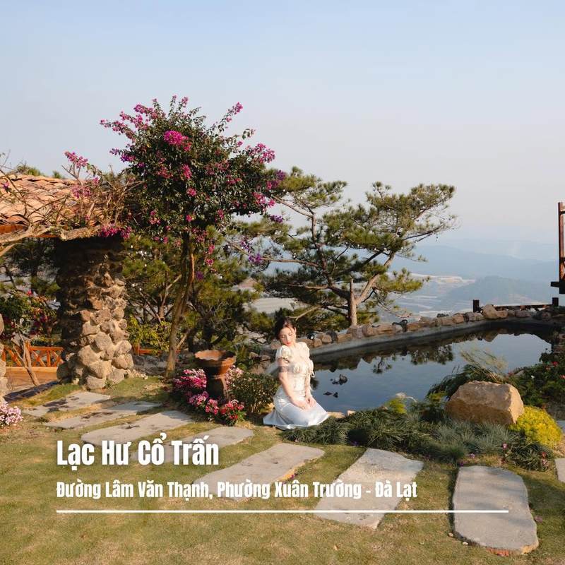 Kiến trúc cổ trang tại Lạc Hư Cổ Trấn
