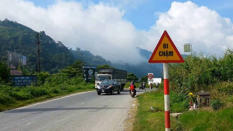 Đèo Bảo Lộc trên quốc lộ 20
