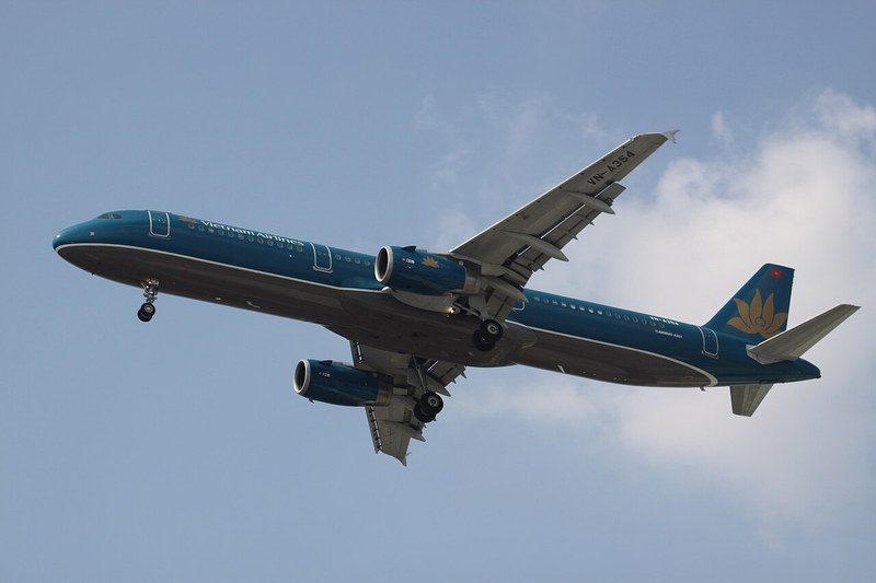 Máy bay Airbus A321 của Vietnam Airlines